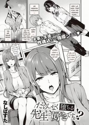 Đọc truyện tranh Darashinaku Ochiru Sensei Wa Suki Desuka!?