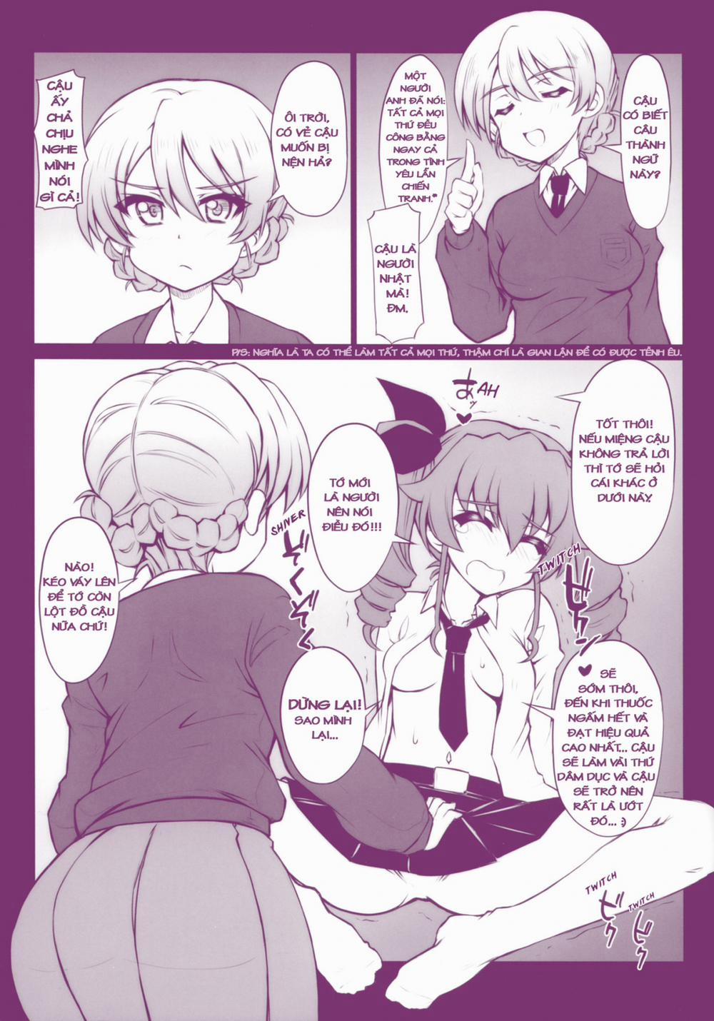 Darchovy (Girls Und Panzer) Oneshot trang 5