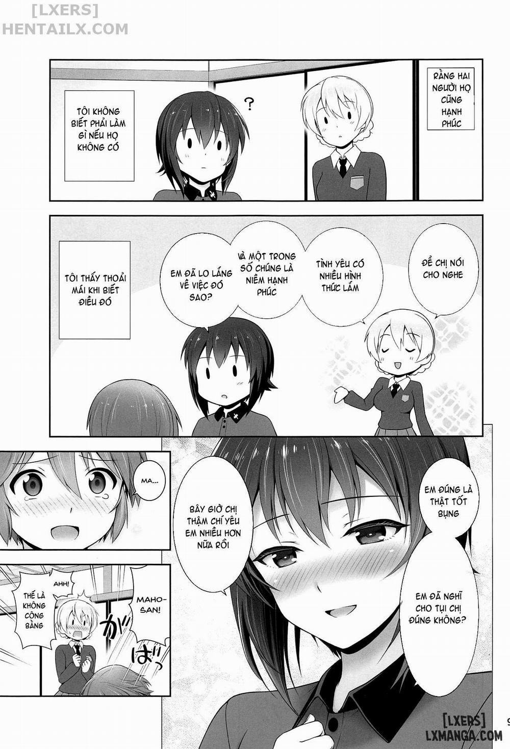 Darjeeling and Maho's Love Promise Oneshot trang 7