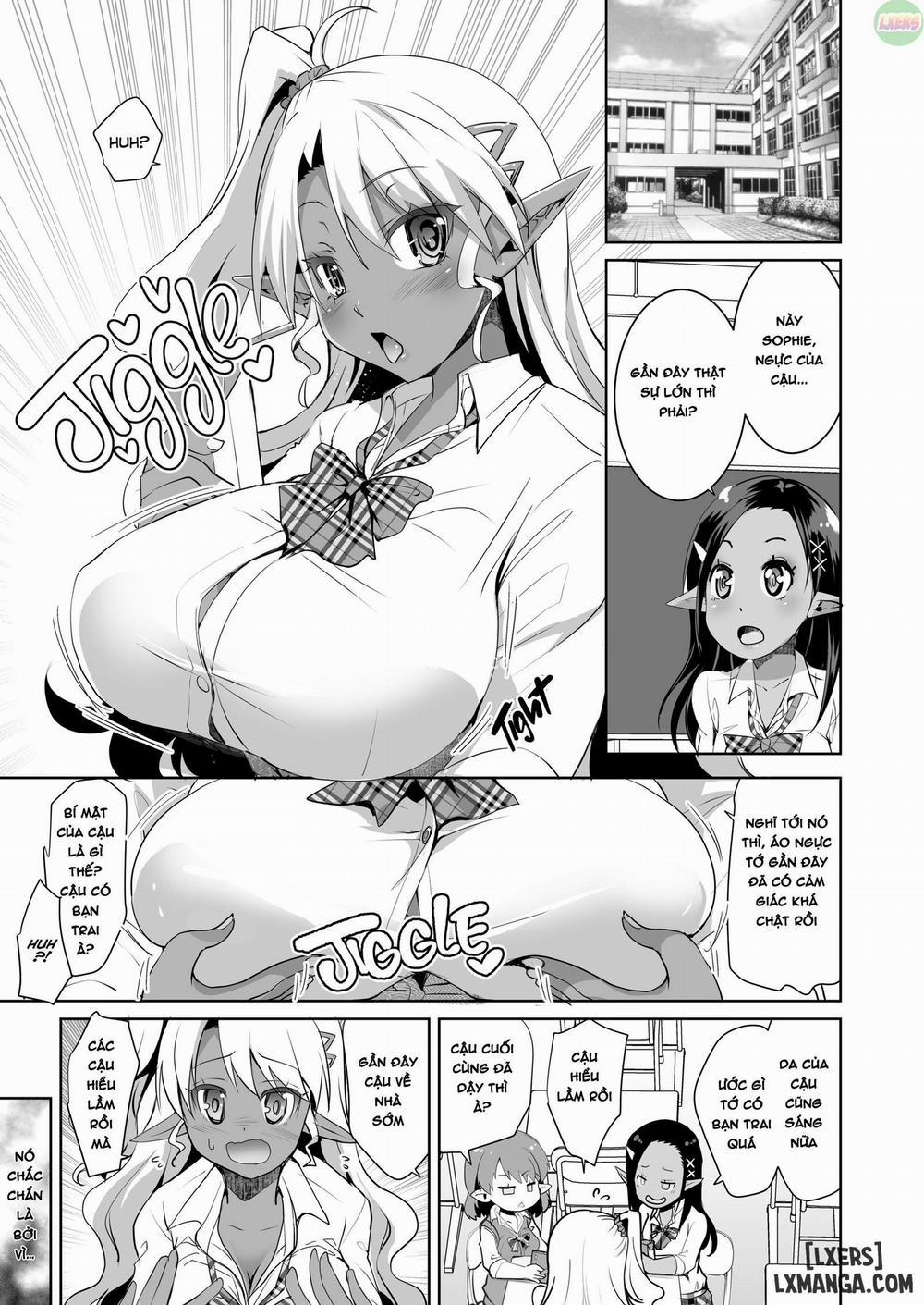 Dark Elf Schoolgirl Raises Tentacles Oneshot trang 5