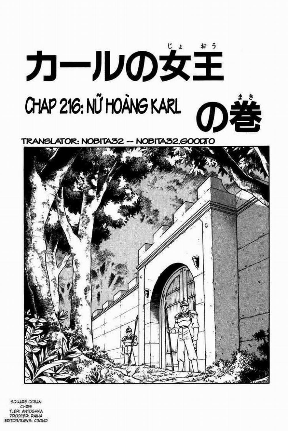 Dấu ấn rồng thiêng 216: Nữ hoàng Karl trang 0