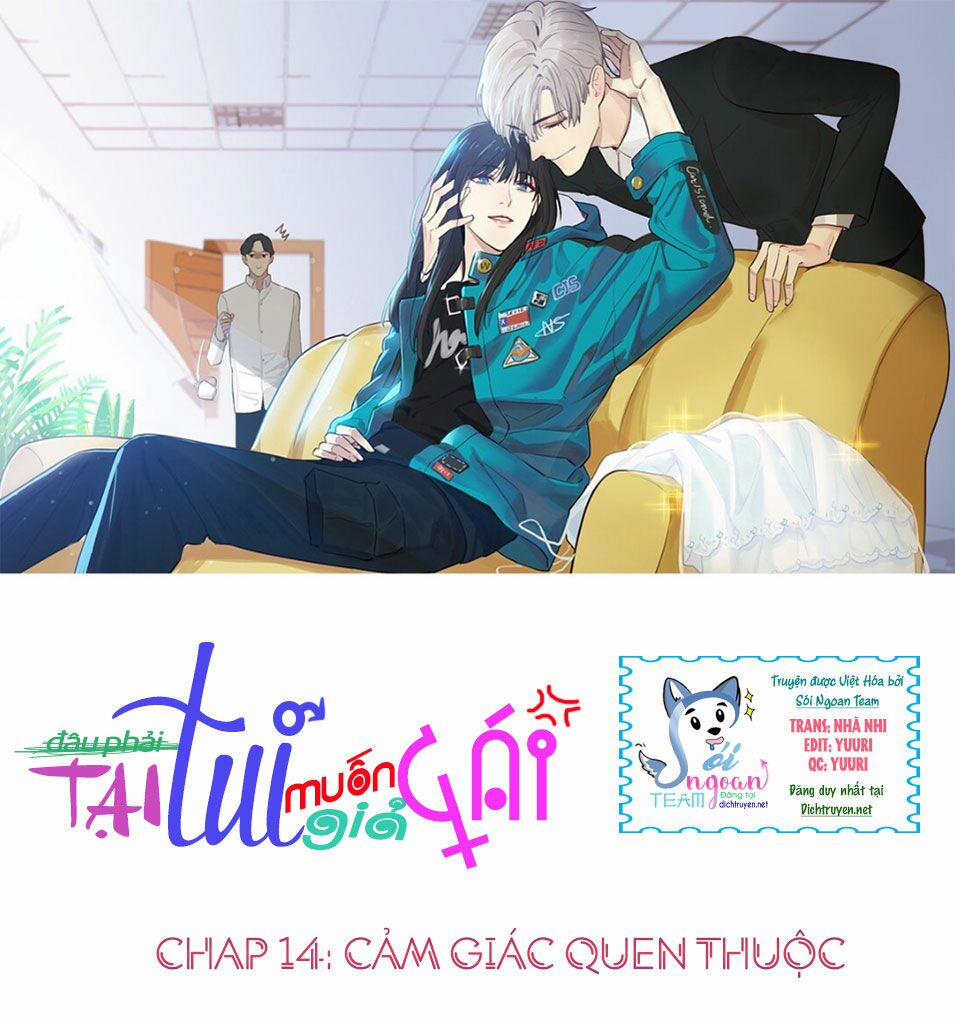 Đâu Phải Tại Tui Muốn Giả Gái 14 trang 1
