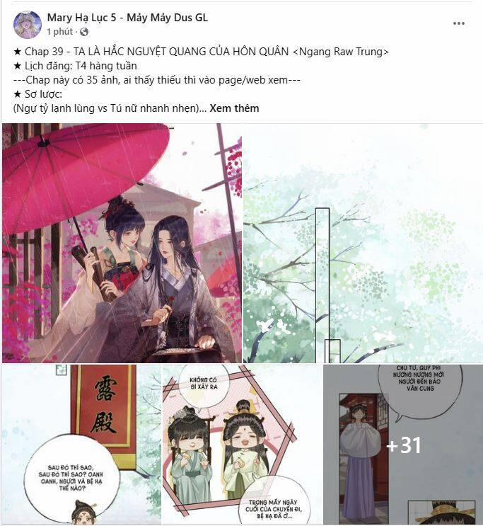 Để Ta Làm Ánh Trăng Đen Của Hôn Quân 39 trang 14