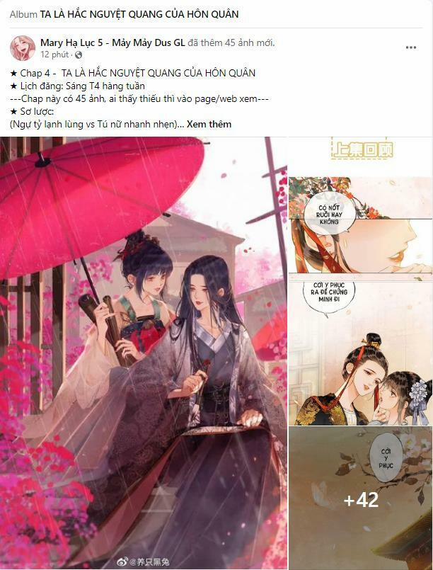 Để Ta Làm Ánh Trăng Đen Của Hôn Quân 4.1 trang 0