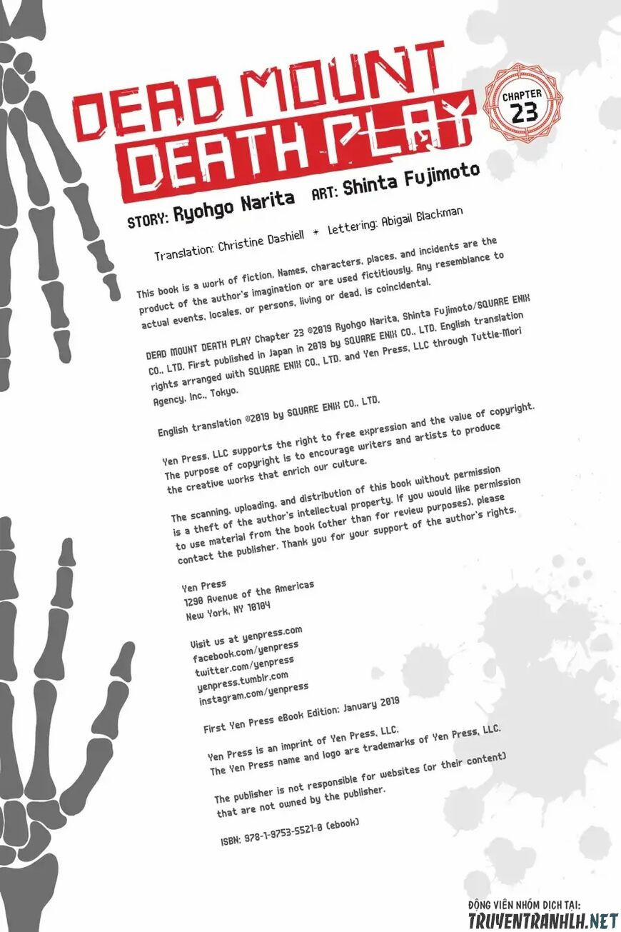 Dead Mount Death Play 23 trang 27