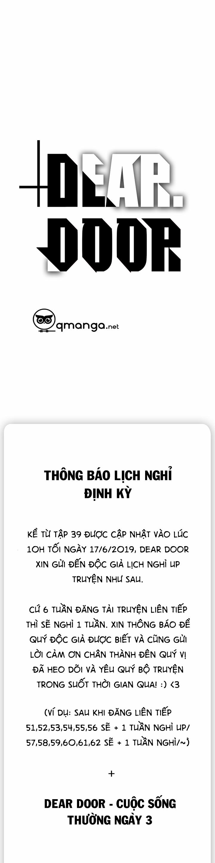 Dear Door 56.5 trang 0