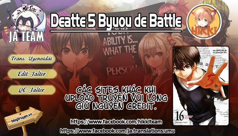 Deatte 5 Byou De Battle 143 trang 0