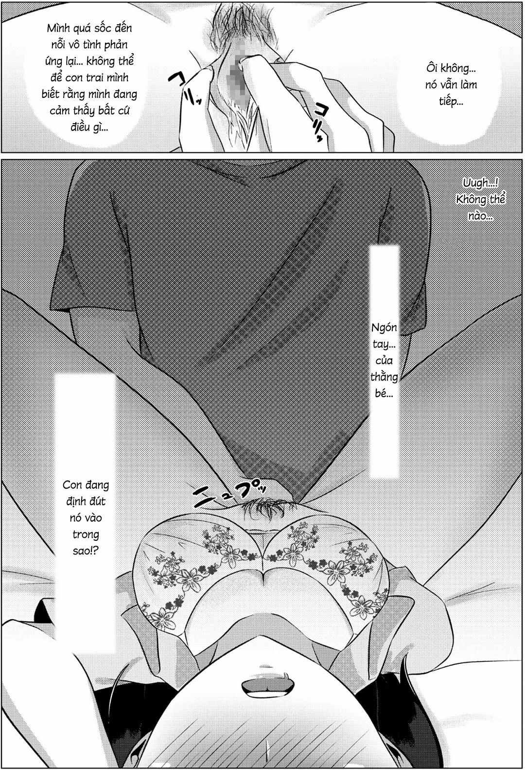 Đêm lẻn vào phòng mẹ! Oneshot trang 14