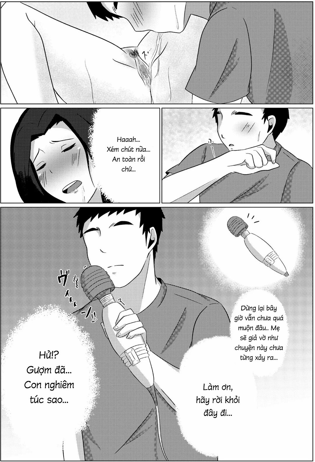 Đêm lẻn vào phòng mẹ! Oneshot trang 19