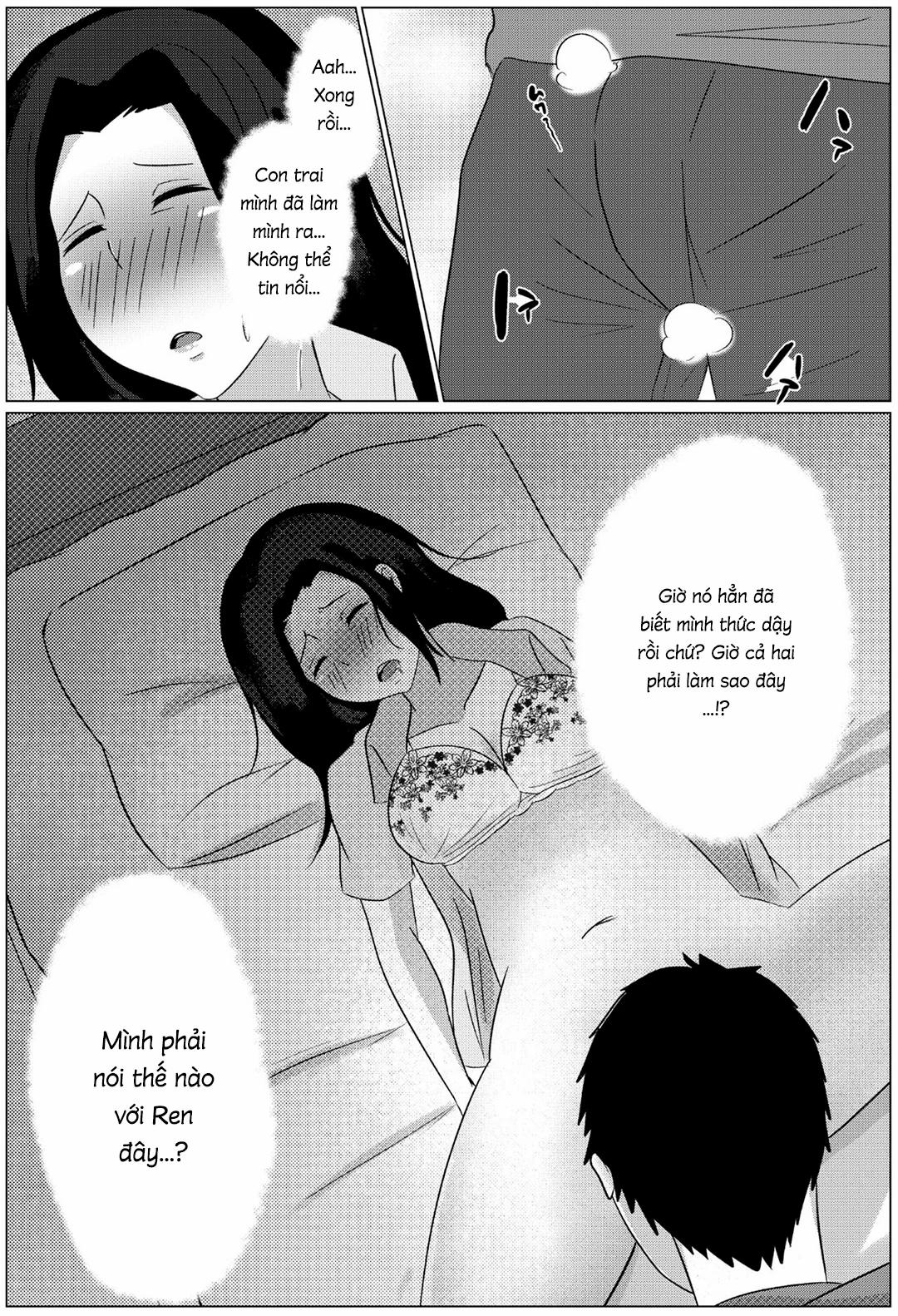 Đêm lẻn vào phòng mẹ! Oneshot trang 23