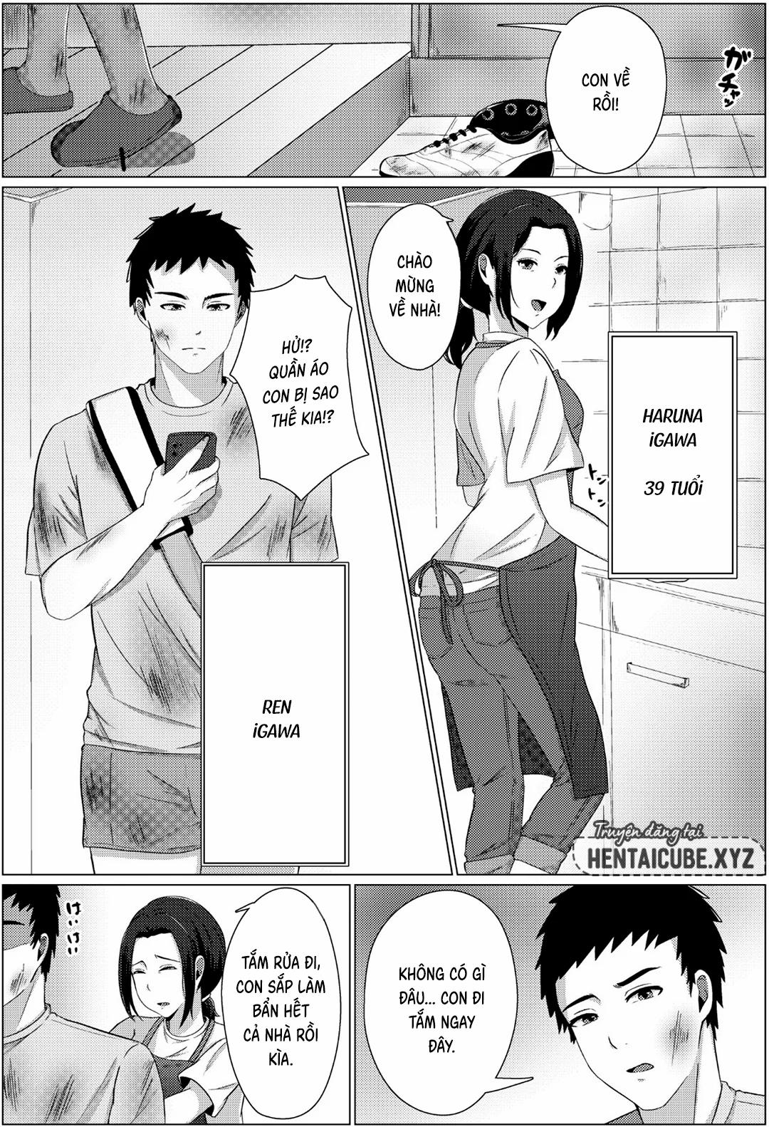 Đêm lẻn vào phòng mẹ! Oneshot trang 2