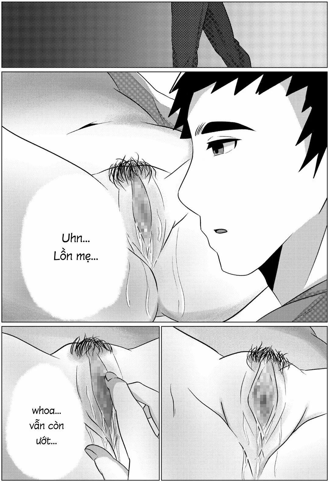 Đêm lẻn vào phòng mẹ! Oneshot trang 10