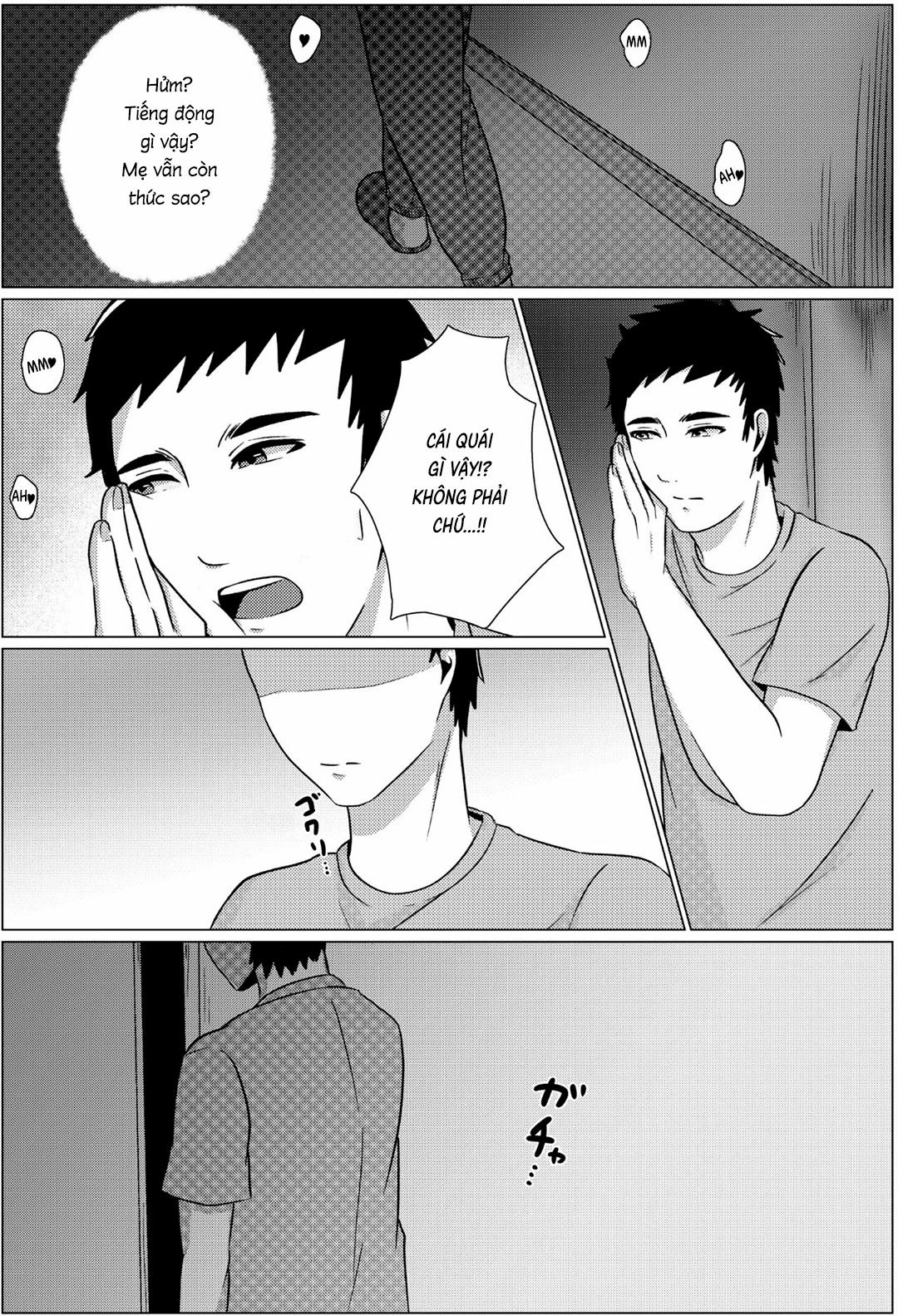 Đêm lẻn vào phòng mẹ! Oneshot trang 4