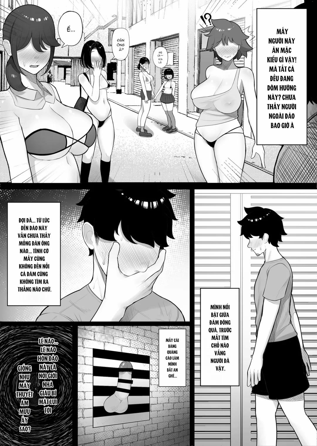 Đến hòn đảo toàn phụ nữ Oneshot trang 2