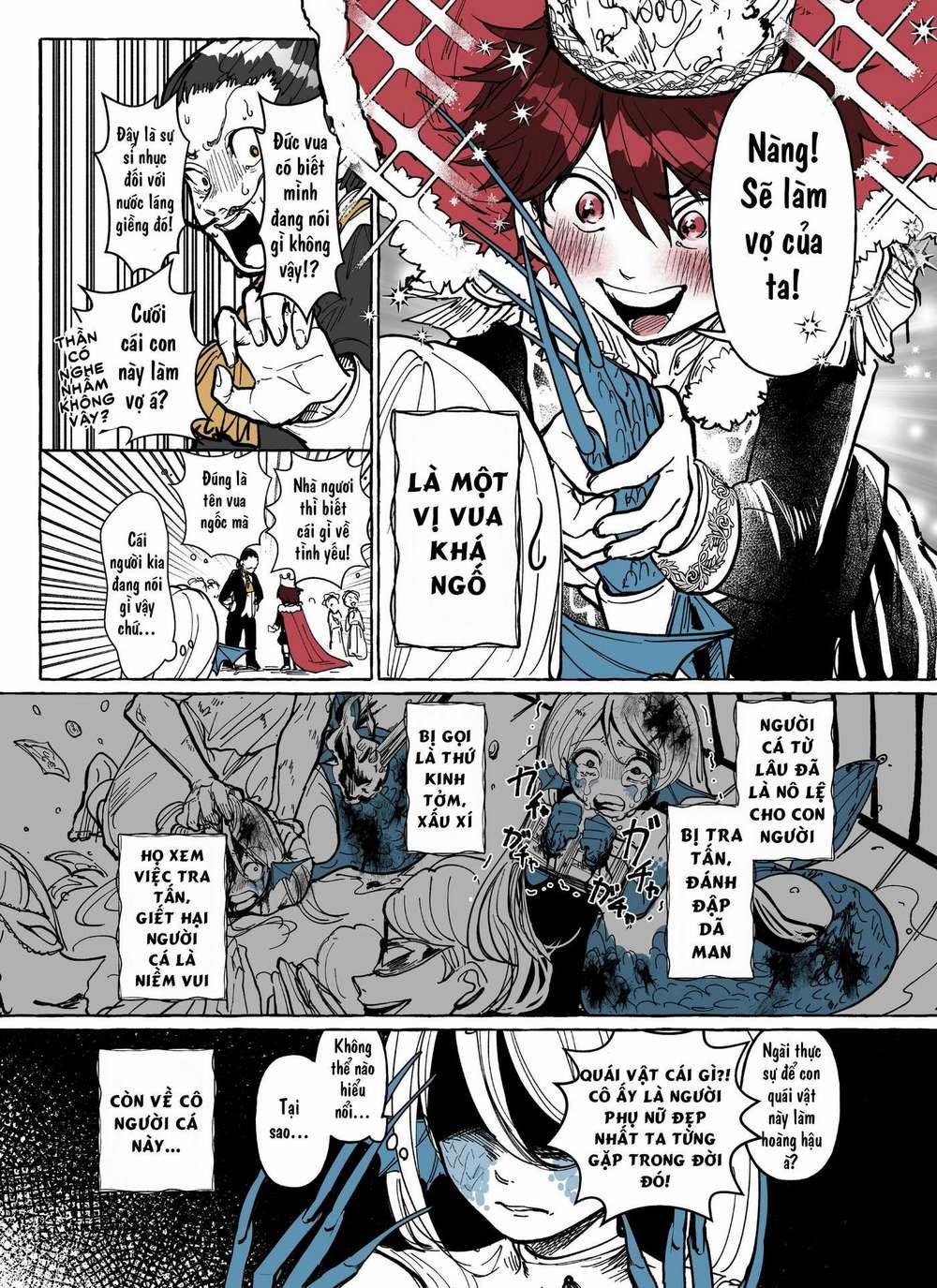 Diana Là Cô Người Cá Kì Lạ 1 trang 2