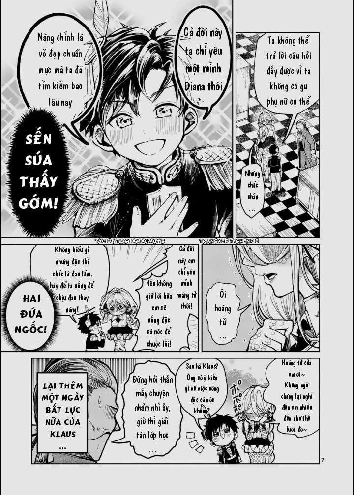 Diana Là Cô Người Cá Kì Lạ 3 trang 6