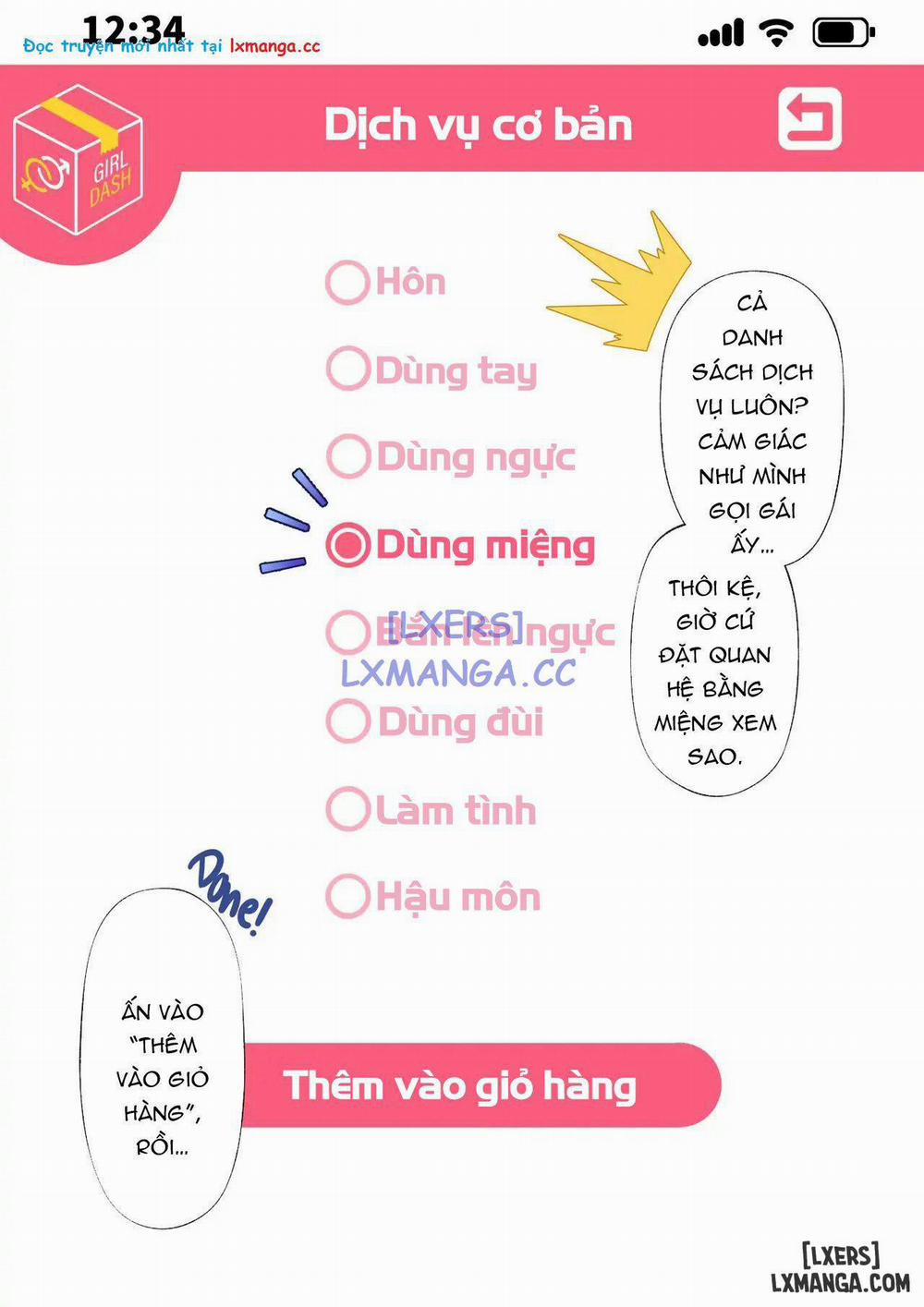 Dịch Vụ Giao Hàng “Nóng” Oneshot trang 9