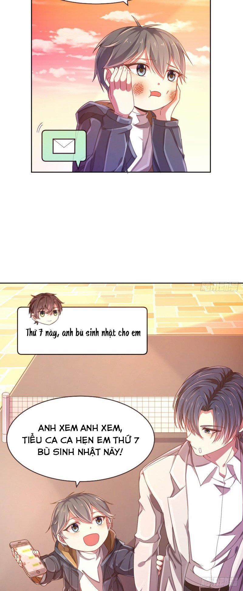 Điện Cạnh Nam Thần Yêu Thầm Tôi 12 trang 13
