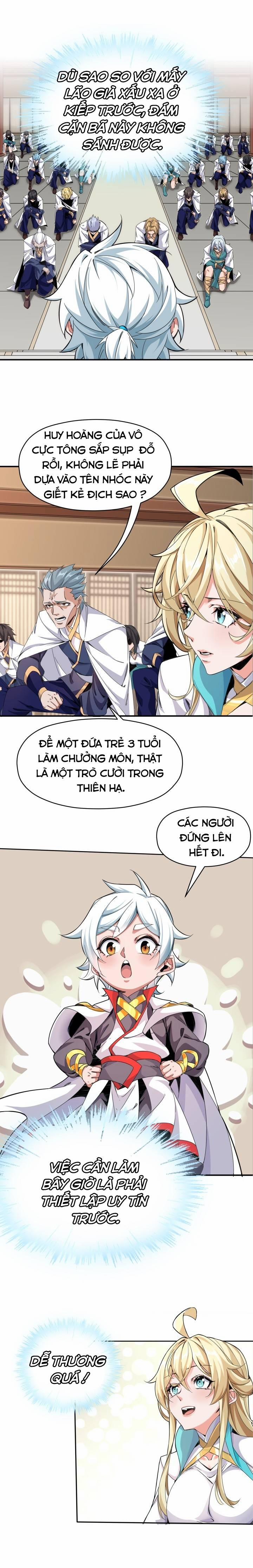 Điên Rồi Sao, Ba Tuổi Làm Chưởng Môn 1 trang 11