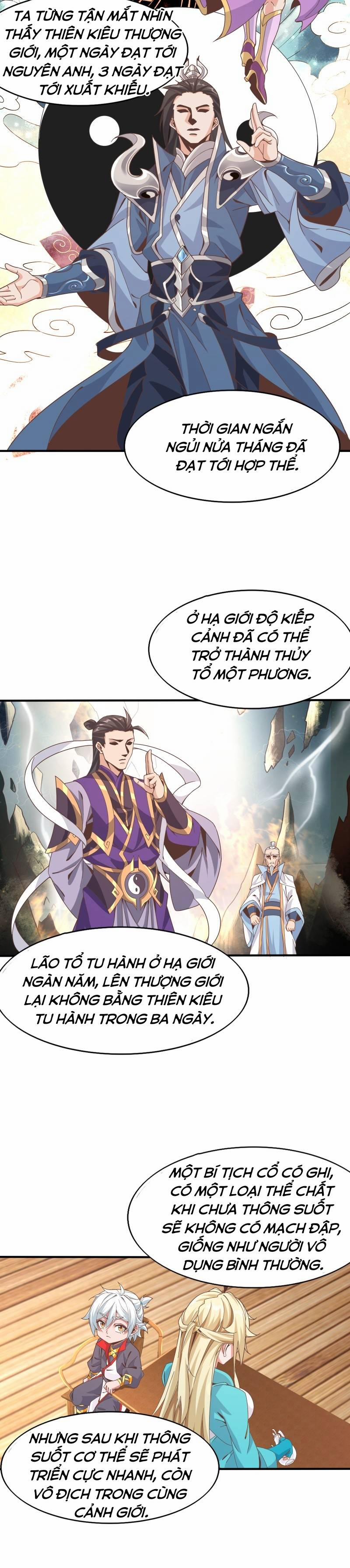 Điên Rồi Sao, Ba Tuổi Làm Chưởng Môn 4 trang 13