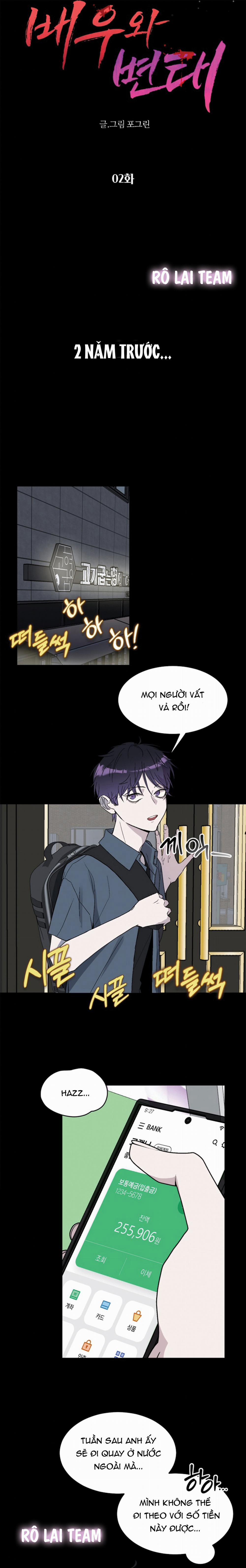 Diễn Viên Và Tên Biến Thái 2 trang 3