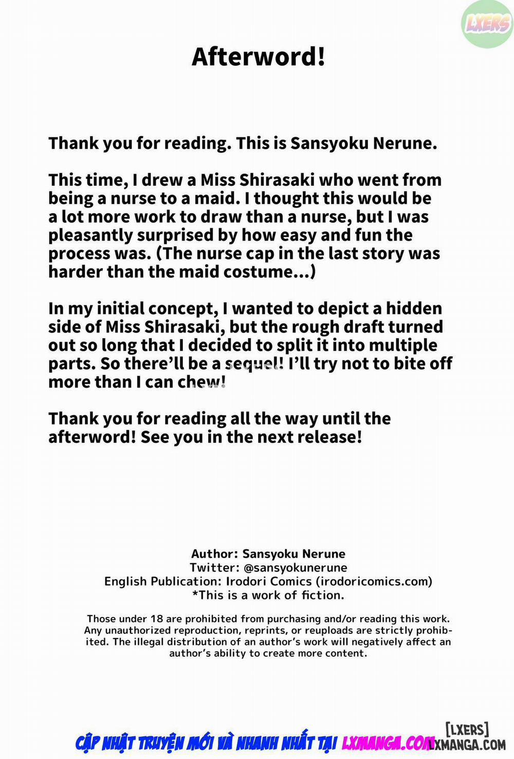 Điều Dưỡng Vui Vẻ Với Shirasaki 2 END trang 49