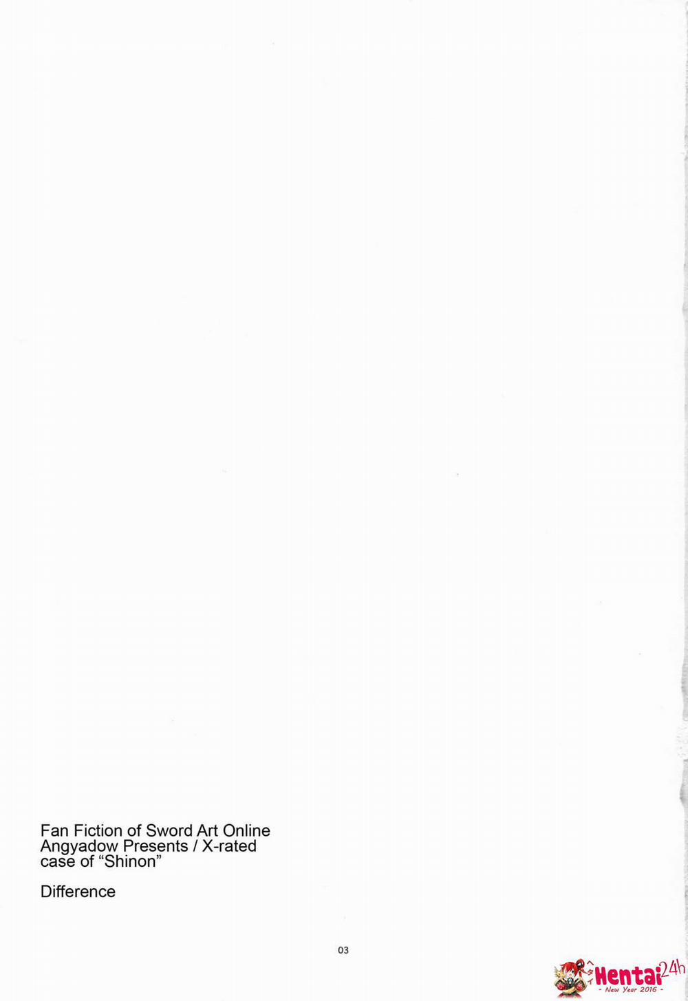 Difference (Sword Art Online) Oneshot trang 3