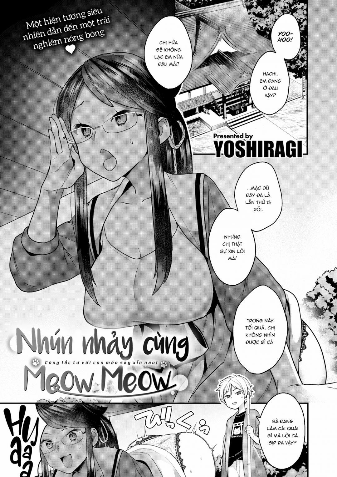 Dính lời nguyền của thần mèo Oneshot trang 1