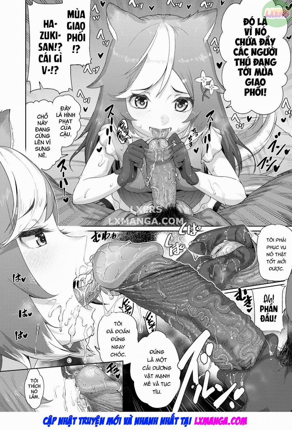 Đồ chơi tình dục của các cô gái tai thú Oneshot trang 6