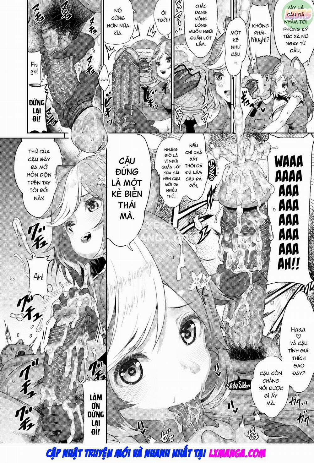 Đồ chơi tình dục của các cô gái tai thú Oneshot trang 8