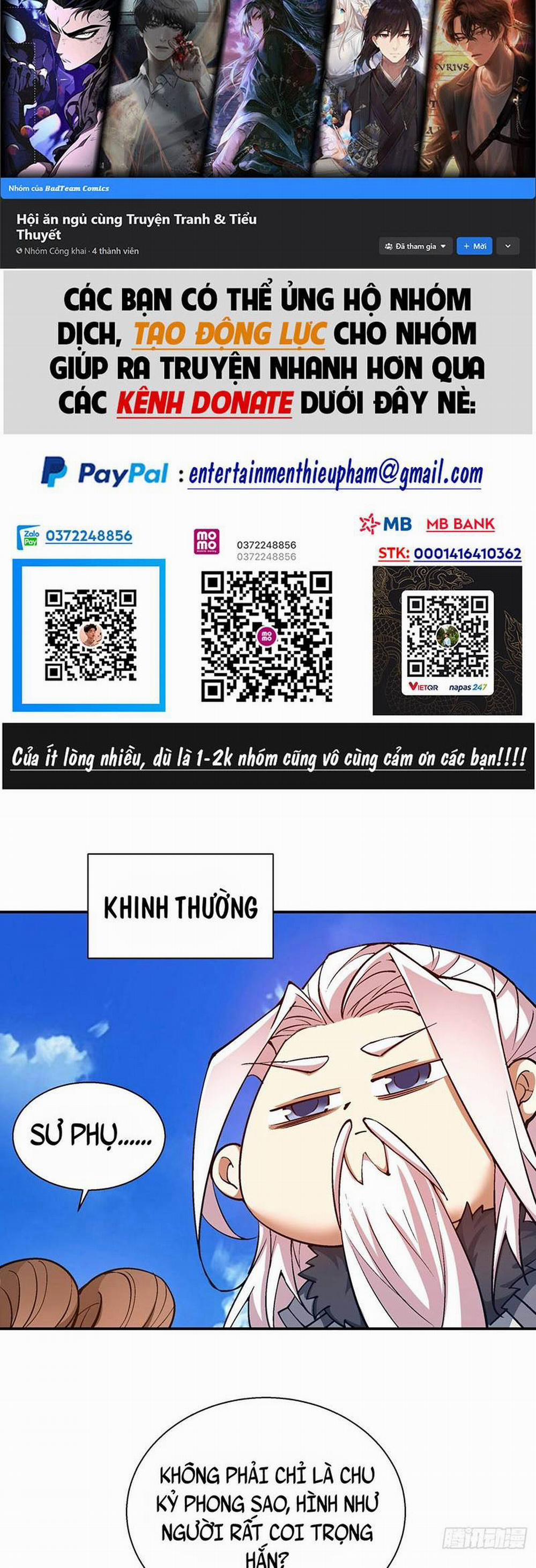 Đồ Đệ Của Ta Đều Là Đại Phản Phái 18 trang 1
