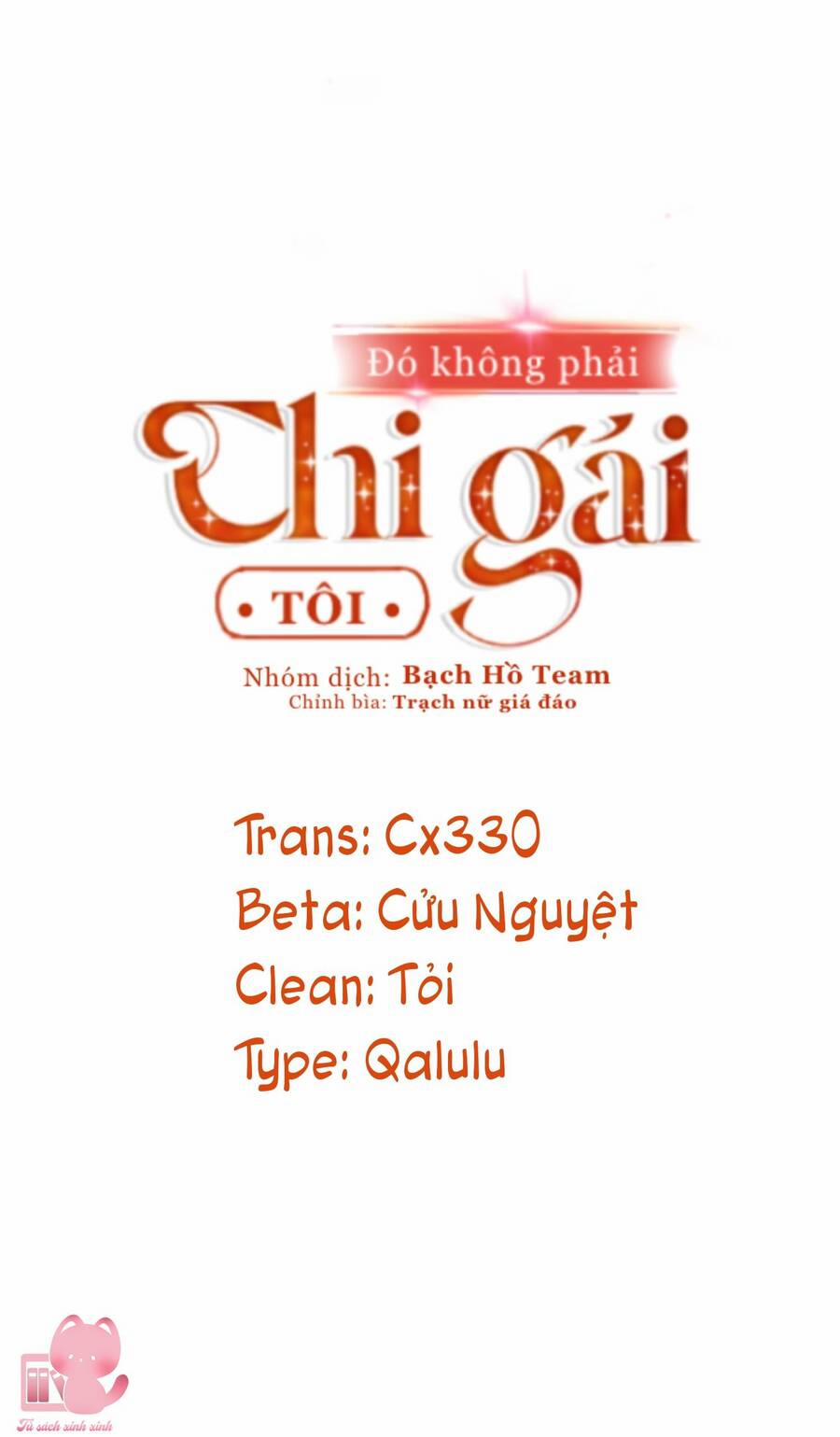 Đó Không Phải Chị Gái Tôi 14 trang 1