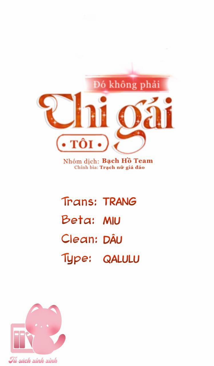 Đó Không Phải Chị Gái Tôi 36 trang 1