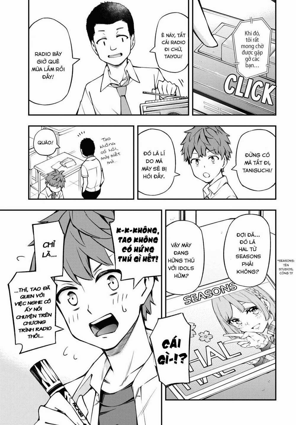 Đó Là Vì Cậu Thích Radio 1 trang 4