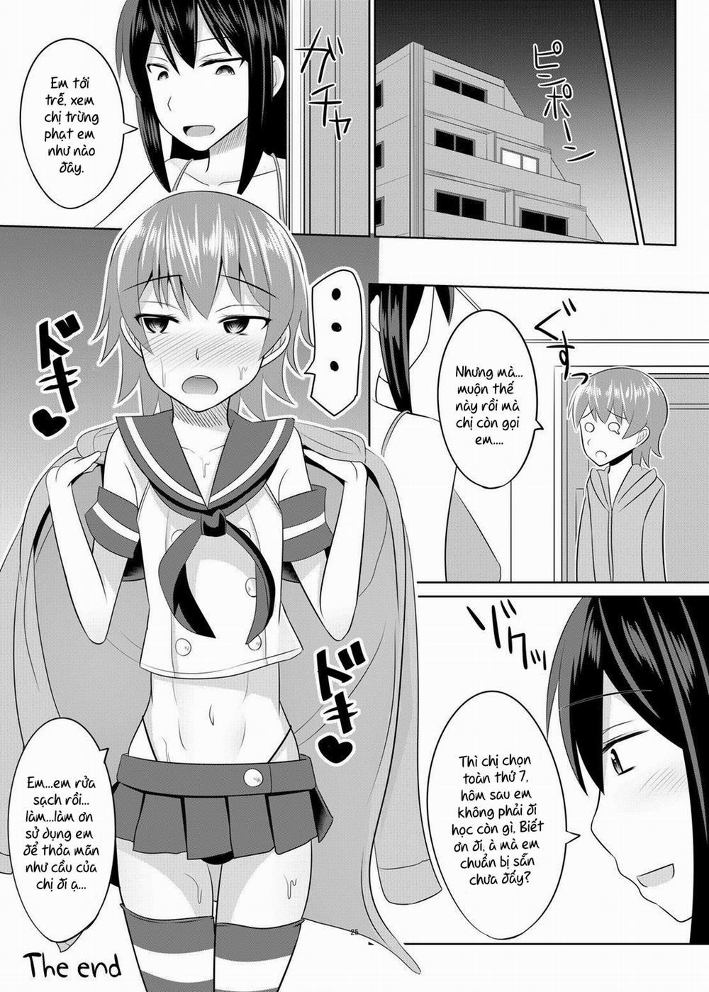 Do-S na Onee-san ga Shota o Youshanaku Choukyou shite Pet ni suru Hon - Extremely Sadistic Oneesan Mercilessly Disciplines A Shota Into Her Pet (Kantai Collection -KanColle-) Oneshot trang 24