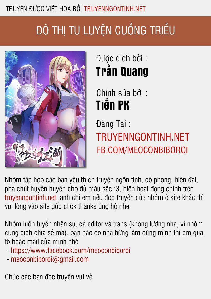 Đô Thị Tu Luyện Cuồng Triều 8 trang 0