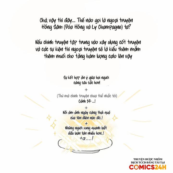 Đoá Hồng Và Ly Champagne Hậu kì ngoại truyện 1 trang 6