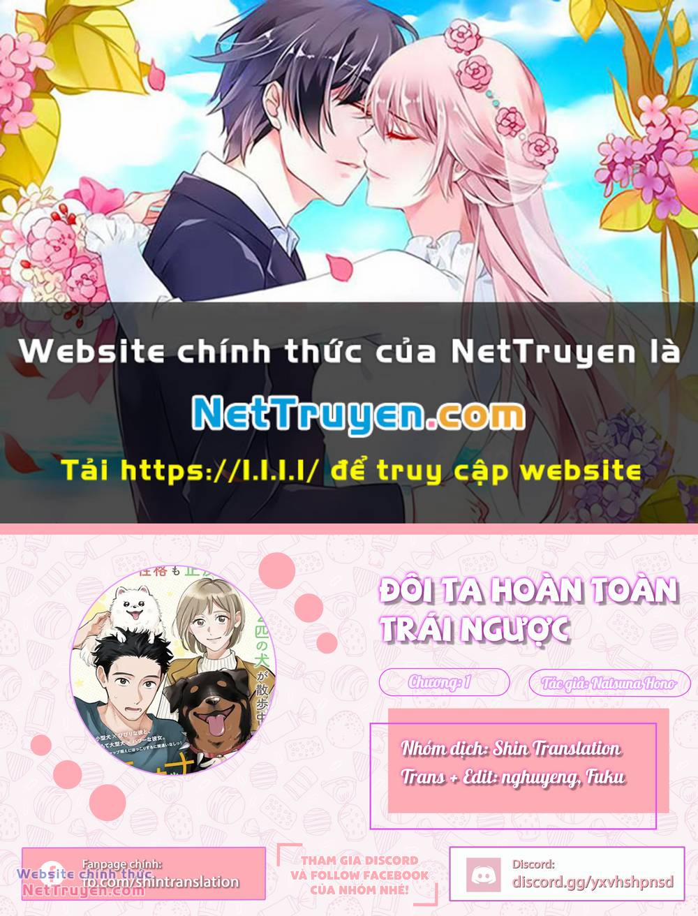 Đôi Ta Hoàn Toàn Trái Ngược 1 trang 0