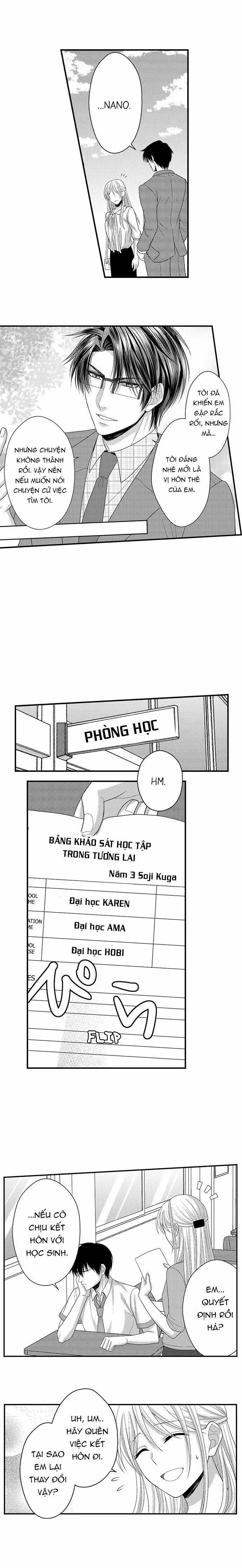 Đối Tượng Xem Mắt Là Học Sinh Của Tôi Và Còn Là Một Đứa Trẻ Ngỗ Nghịch 8.2 trang 0