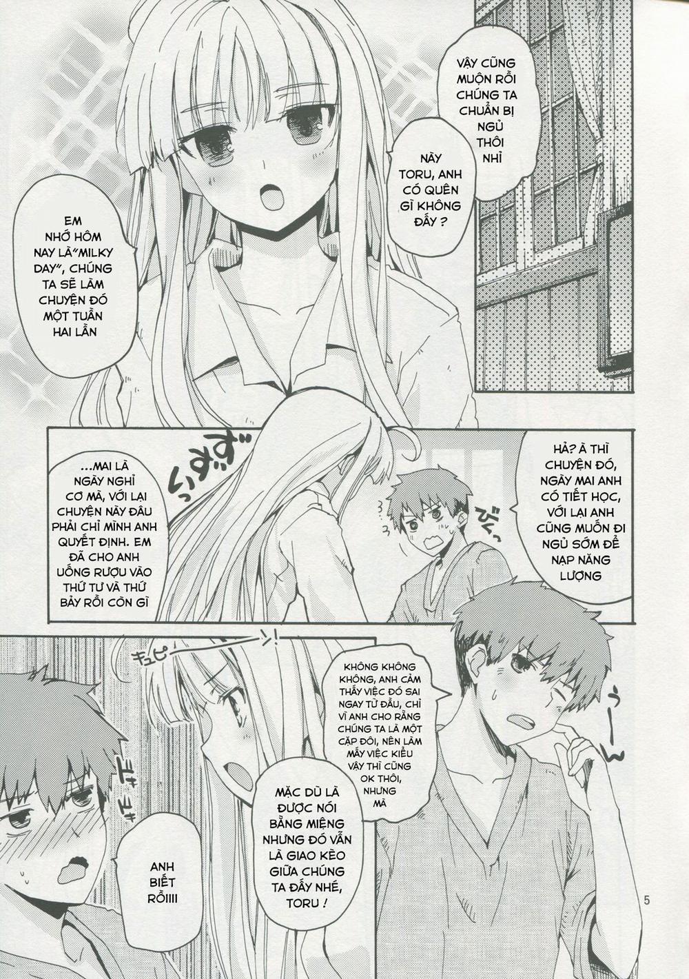 Dokidoki Milk Tea Oneshot trang 5