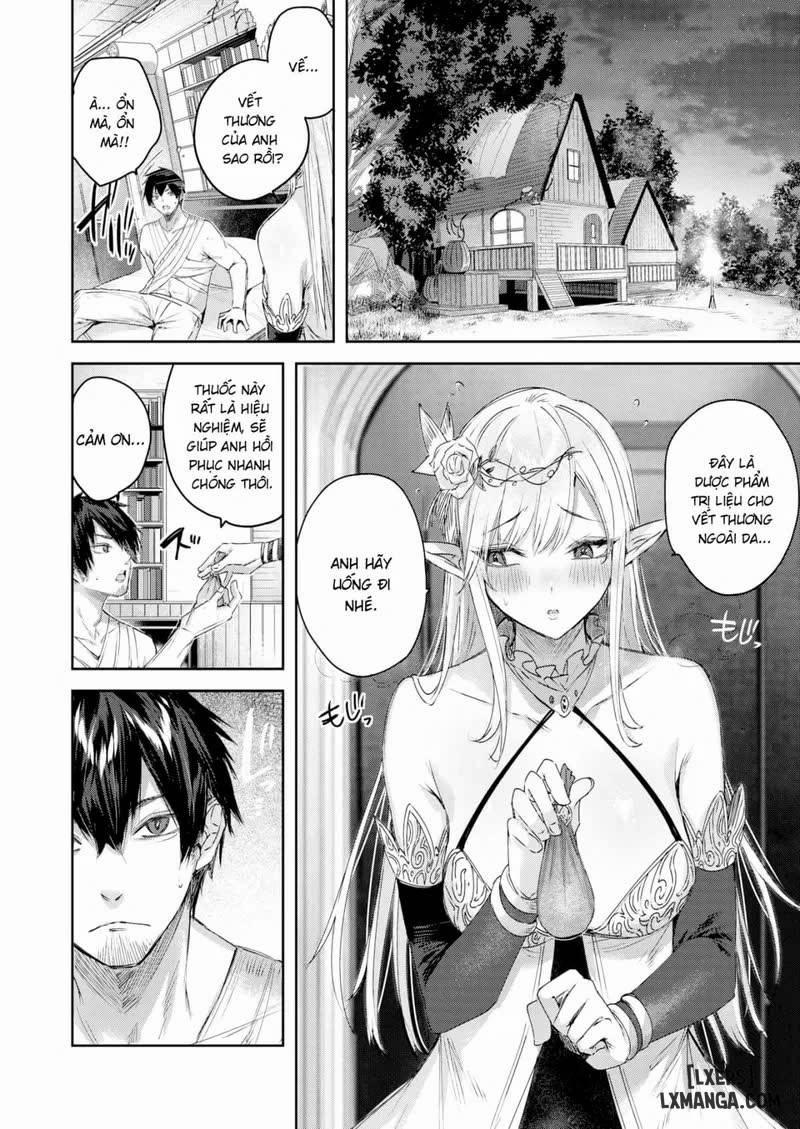 Dokushinn Hunter no Deai ha Elf no Mori de 1 trang 10