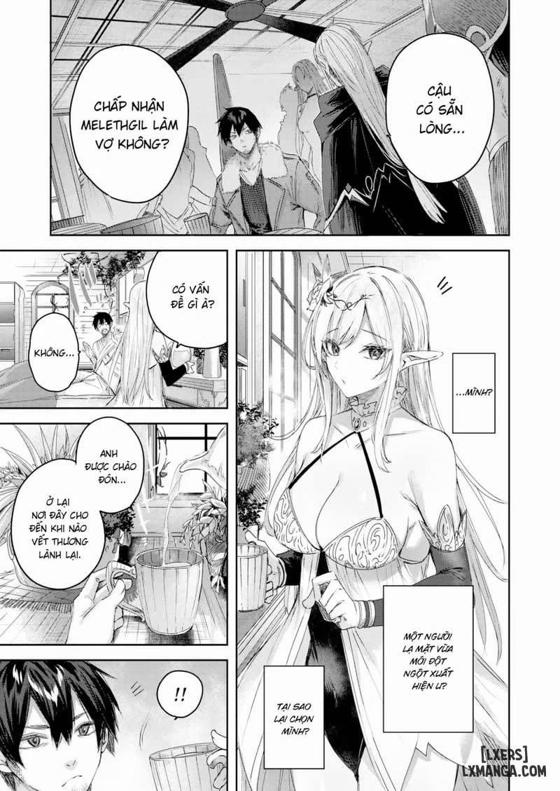 Dokushinn Hunter no Deai ha Elf no Mori de 1 trang 11