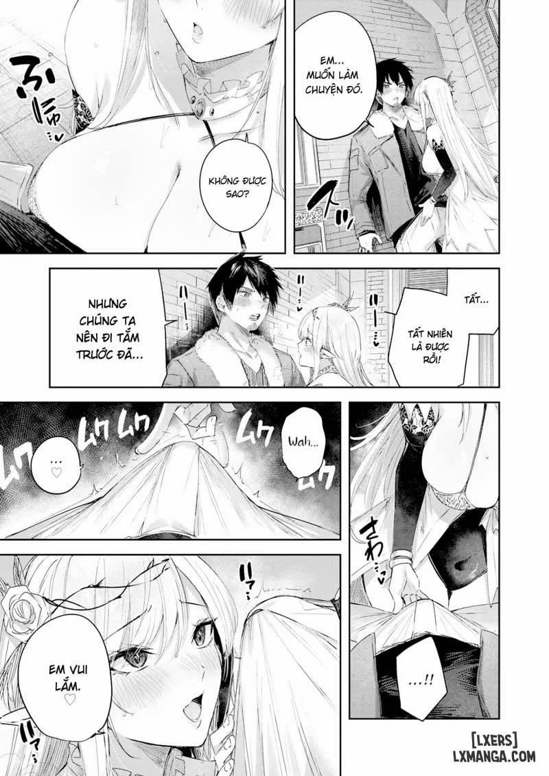 Dokushinn Hunter no Deai ha Elf no Mori de 4 trang 7