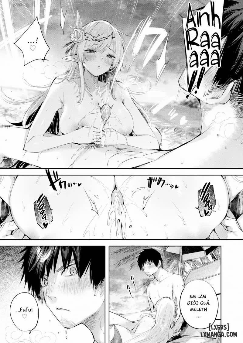 Dokushinn Hunter no Deai ha Elf no Mori de 5 trang 21