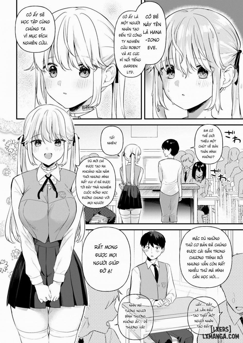 Doll Muchi na Jinzou Otome-tachi Eve Hen Oneshot trang 3