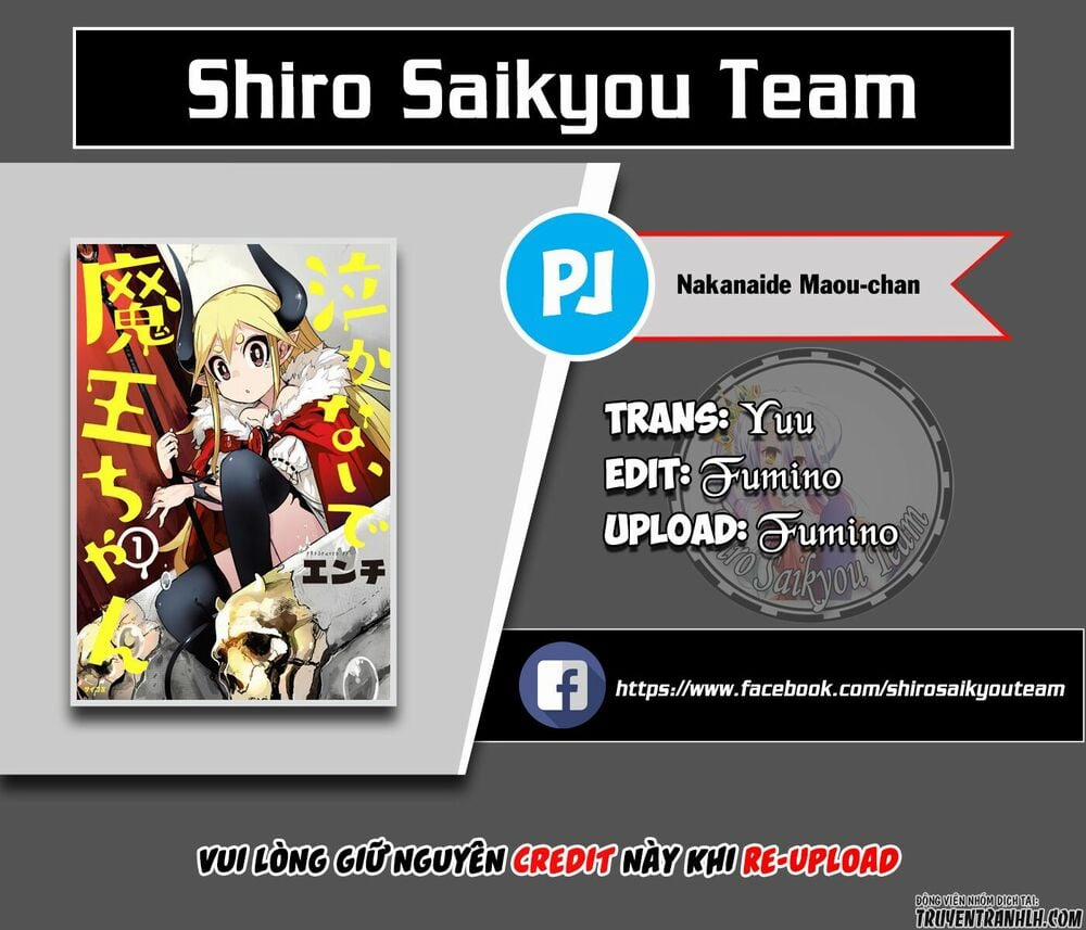 Don’t Cry Maou-Chan 1 trang 2