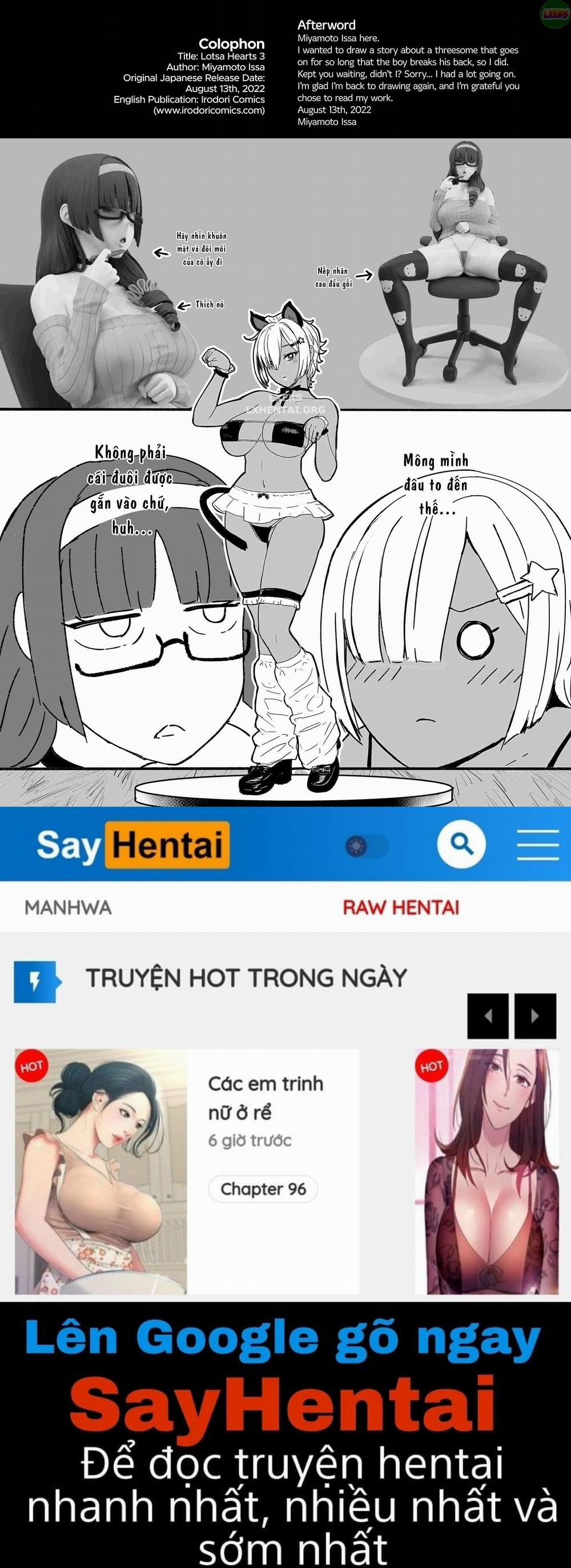 Đóng dấu con cặc của tôi vào trái tim của chị & nhỏ bạn thân. 3 - [END] trang 36