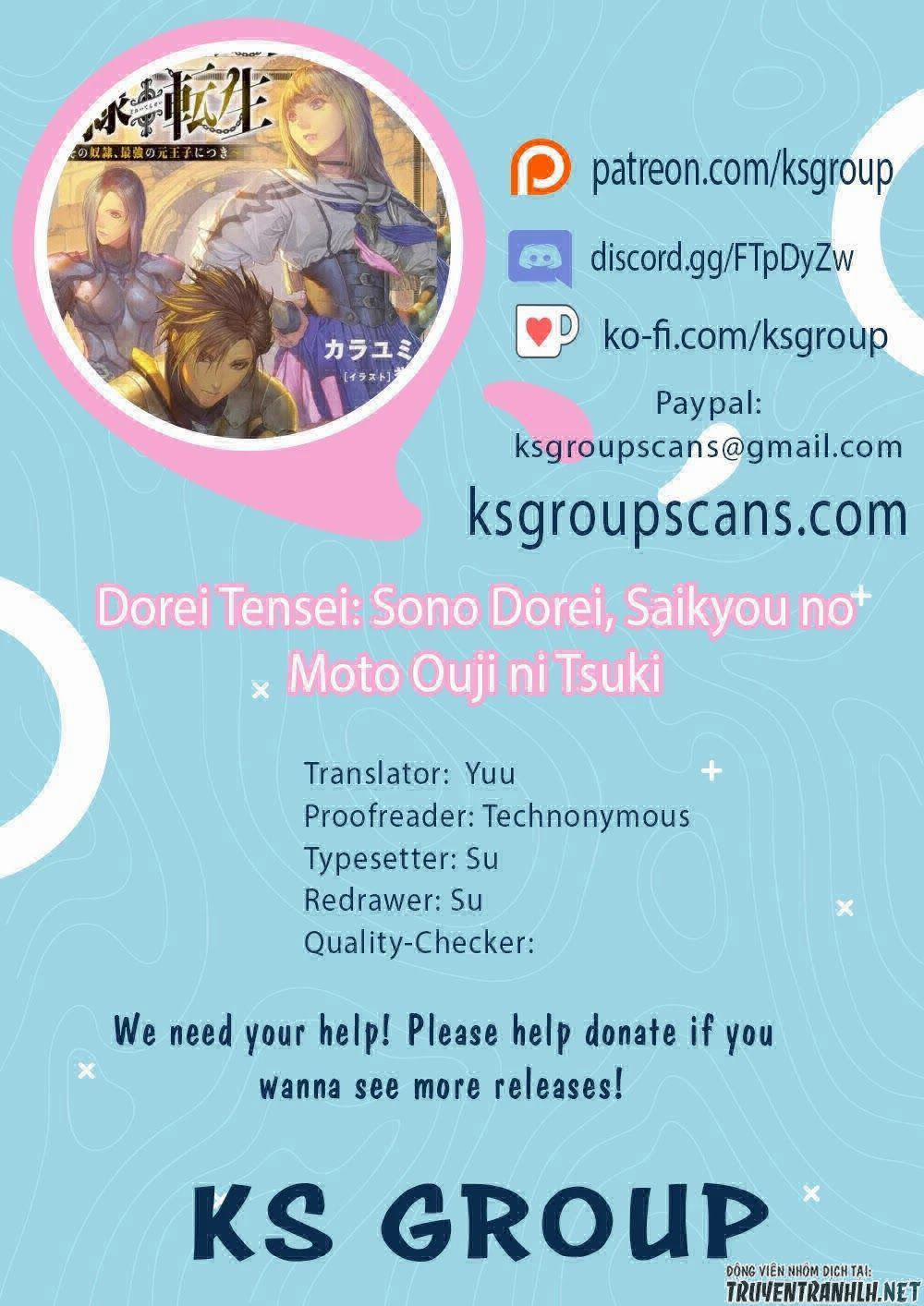 Dorei Tensei: Sono Dorei, Saikyou No Moto Ouji Ni Tsuki 25 trang 1