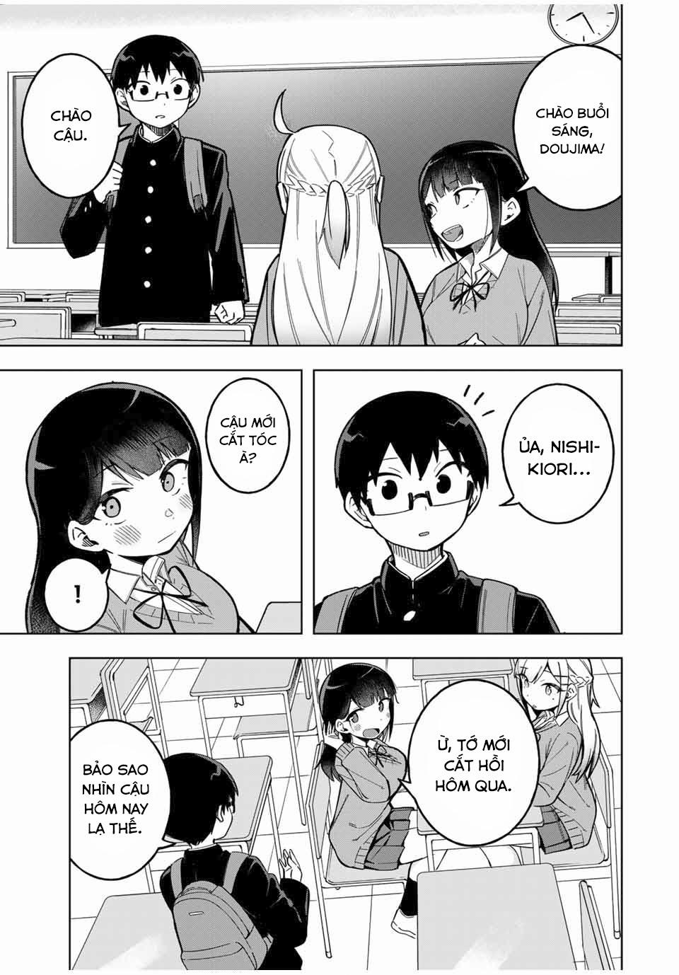 Doujima-kun Wa Doujinai 0 0 Doujima và kiểu tóc trang 3