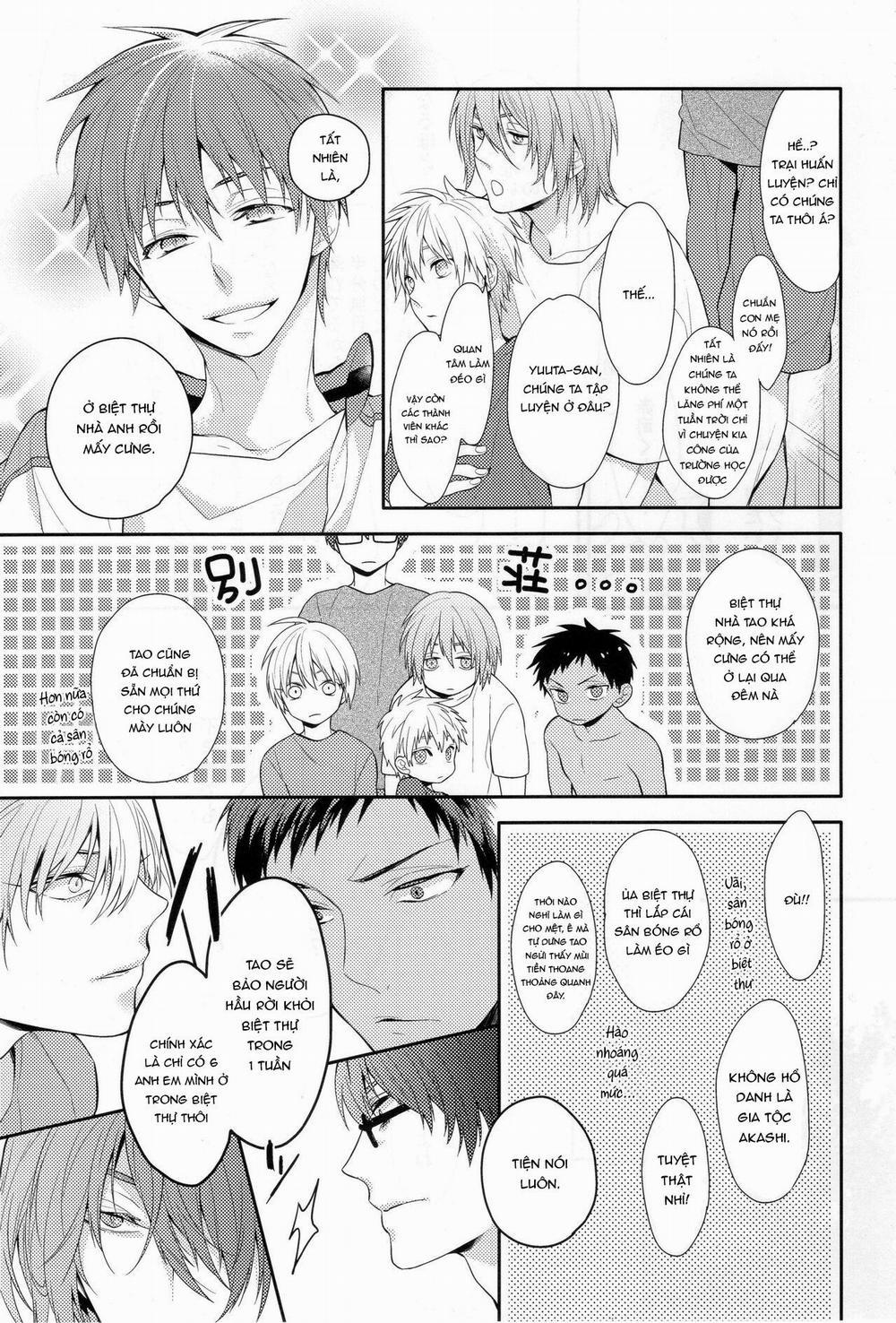 Doujinshi Của Kuroko No Basket Ball 1 trang 3